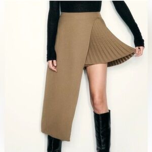 Zara Deconstructed Asymmetrical Skirt Size M